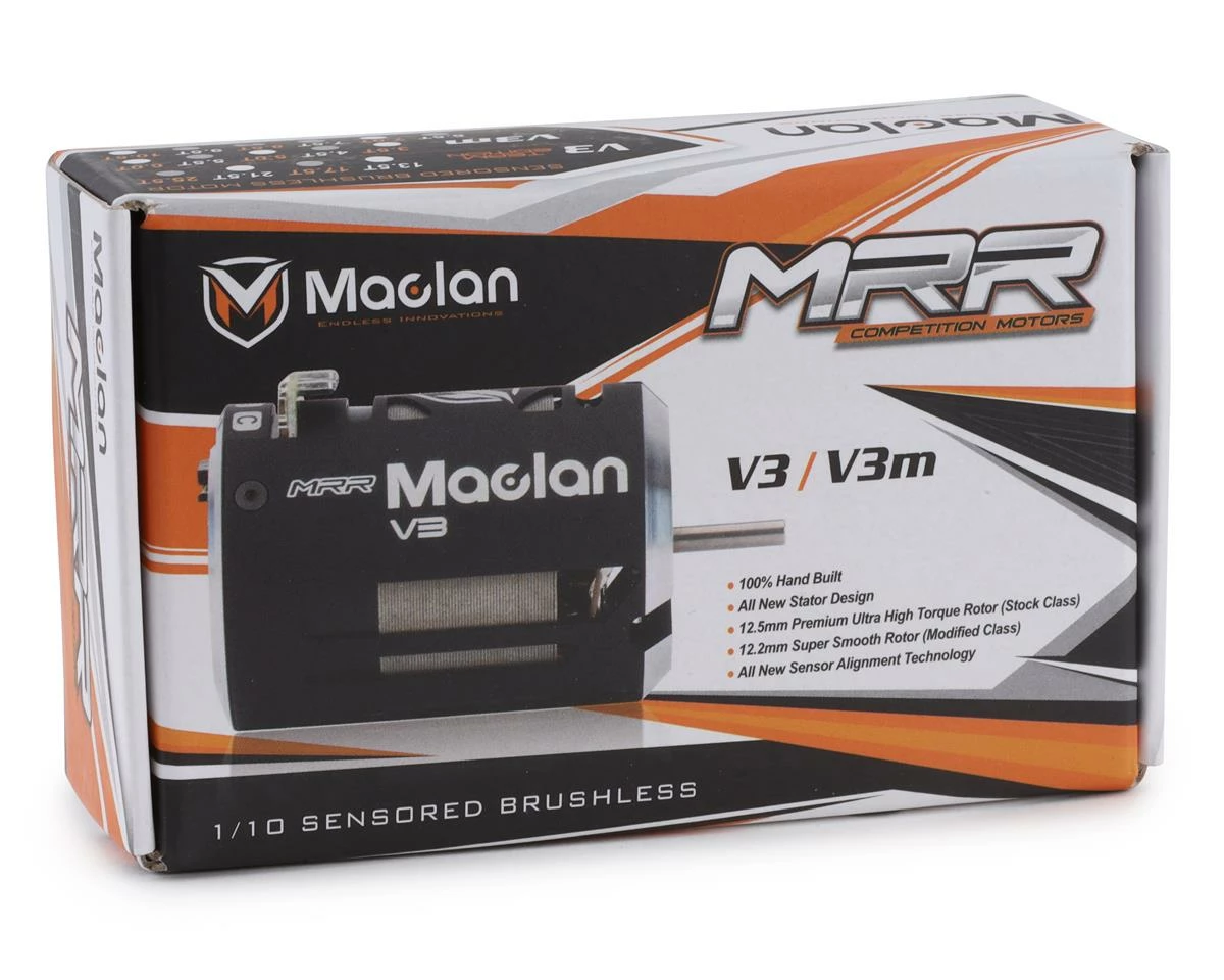 Maclan MRR V3m Competition Sensored Modified Brushless Motor (10.5T) 6 Maclan MRR V3m Competition Sensored Modified Brushless Motor (10.5T) - Image 4