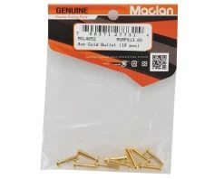 Maclan Max Current 4mm Gold Bullet Connectors (10) -Futaba Shop mcl4052 1