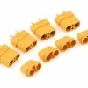 Maclan XT90 Connectors (4 Female) (Yellow) -Futaba Shop mcl4114