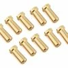 Maclan Max Current 5mm Low Profile Gold Bullet Connectors (10) -Futaba Shop mcl4217