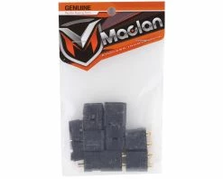 Maclan XT90 Connectors (3 Female/3 Male) (Black) -Futaba Shop mcl4269 1
