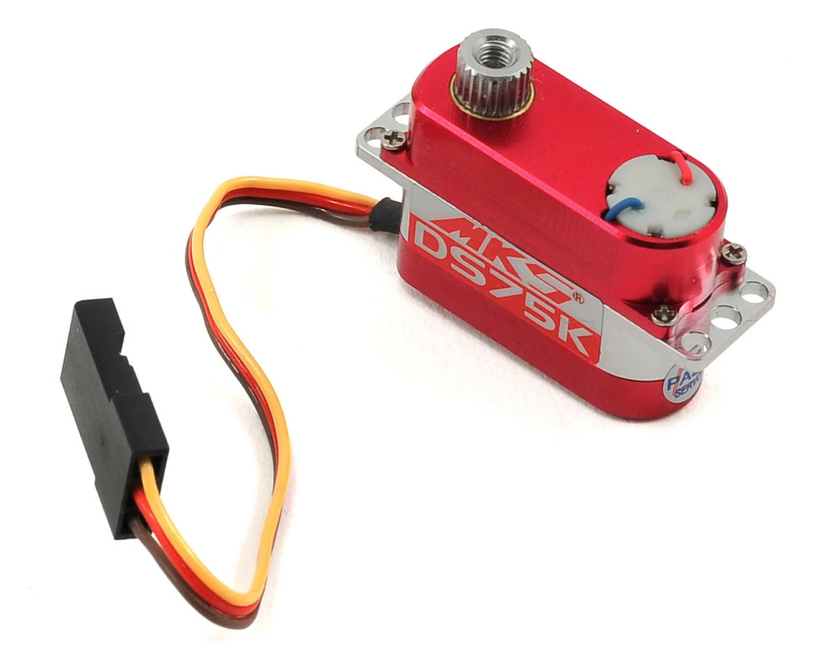 MKS Servos DS75K Titanium Gear High Speed Glider Wing Servo W/Aluminum Case 3 MKS Servos DS75K Titanium Gear High Speed Glider Wing Servo W/Aluminum Case