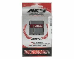 MKS Servos HBL6625 Mini Titanium Gear Glider Wing Servo W/Aluminum Case (High Voltage) -Futaba Shop mks hbl6625mini 2
