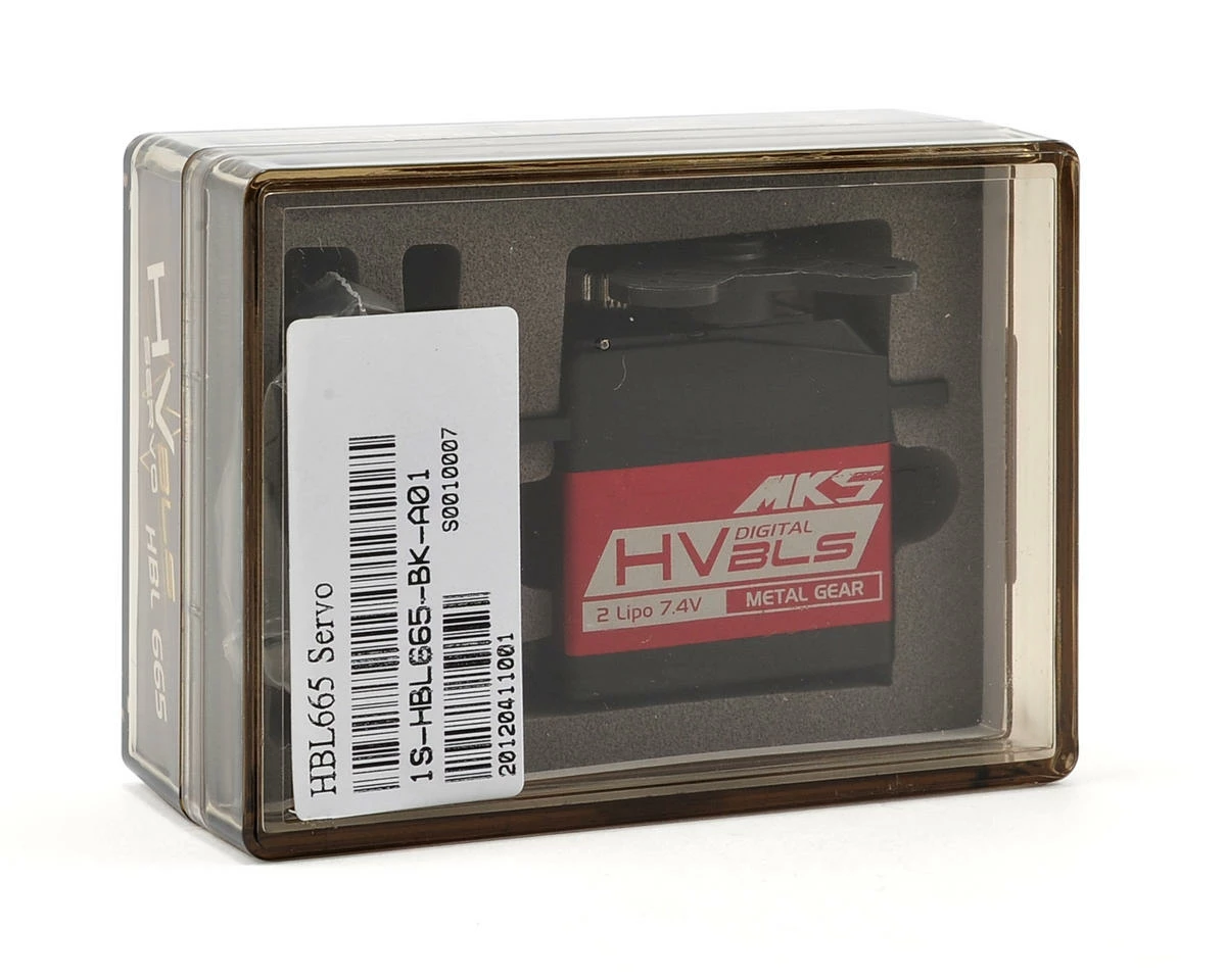 MKS Servos HBL665 Brushless Ti-Gear High Torque Digital Cyclic Servo (High Voltage) 5 MKS Servos HBL665 Brushless Ti-Gear High Torque Digital Cyclic Servo (High Voltage) - Image 3