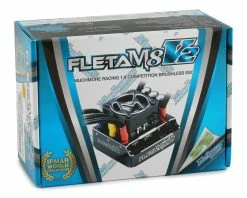 Muchmore FLETA M8.2 180A 1/8 Brushless Sensored ESC (Black) 8 Muchmore FLETA M8.2 180A 1/8 Brushless Sensored ESC (Black) -Futaba Shop mmrme flm82 2