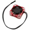 Motiv 30x30x10mm Aluminum Ultra Fan (Red) -Futaba Shop mov3009r