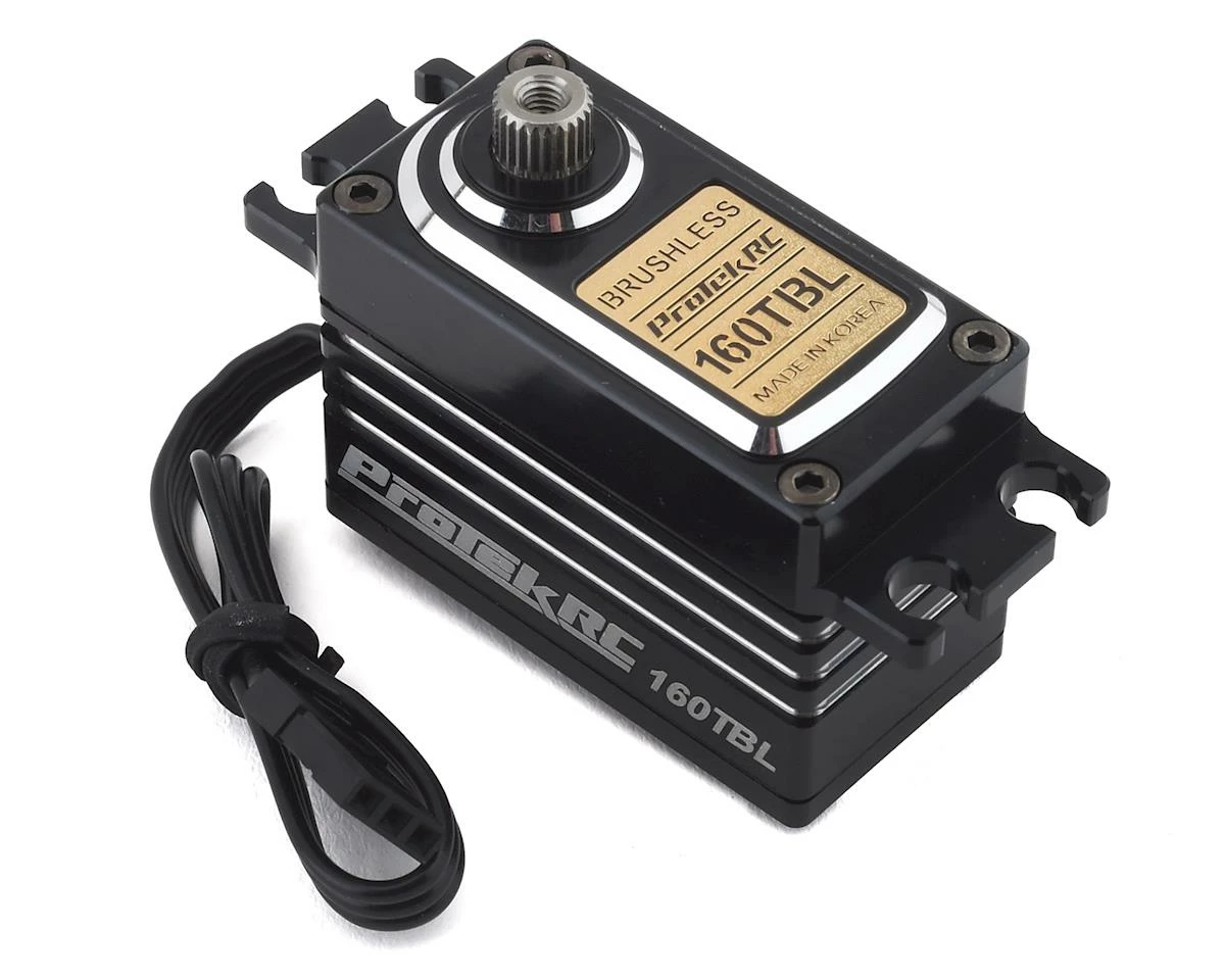 Protek RC 160TBL "Black Label" Low Profile High Torque Brushless Servo (High Voltage/Metal Case) 3 Protek RC 160TBL "Black Label" Low Profile High Torque Brushless Servo (High Voltage/Metal Case)