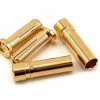 Protek RC 5.0mm "Super Bullet" Solid Gold Connectors (2 Male/2 Female) 2 Protek RC 5.0mm "Super Bullet" Solid Gold Connectors (2 Male/2 Female) -Futaba Shop ptk 5024