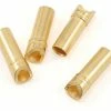 Protek RC 3.5mm "Super Bullet" Gold Connectors (4 Female) -Futaba Shop ptk 5034