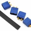 Protek RC 4.5mm "TruCurrent" XT90 Polarized Device Connectors (4 Male) -Futaba Shop ptk 5038