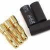 Protek RC 4mm Serrated Male Bullet Connector (3 Male) -Futaba Shop ptk 5049