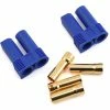 Protek RC EC5 Connectors Unassembled (2 Female) -Futaba Shop ptk 5052