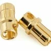 Protek RC 8.0mm "Super Bullet" Solid Gold Connectors (2 Male) -Futaba Shop ptk 5073