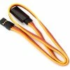 Protek RC Heavy Duty 30cm (12") Servo Extension Lead (Male/Female) 2 Protek RC Heavy Duty 30cm (12") Servo Extension Lead (Male/Female) -Futaba Shop ptk 5205
