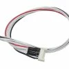 Protek RC 6S Female TP Balance Connector W/30cm 24awg Wire -Futaba Shop ptk 5282