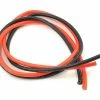 Protek RC Silicone Hookup Wire (Red & Black) (2' Each) (12AWG) -Futaba Shop ptk 5614