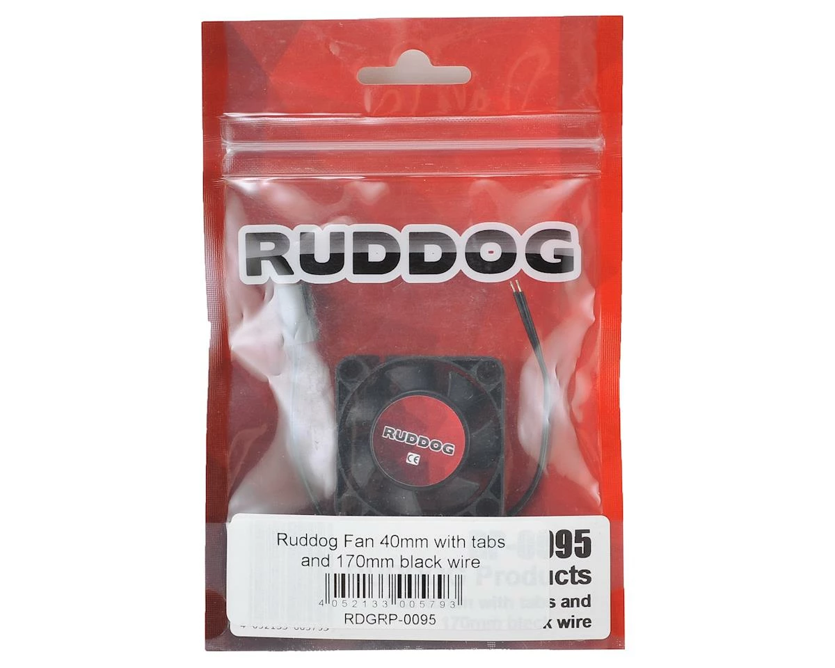 Ruddog 40mm Fan W/Tabs & 170mm Wire 4 Ruddog 40mm Fan W/Tabs & 170mm Wire - Image 2