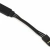 Ruddog 50mm Receiver Extension Wire W/JR Plug (Black) -Futaba Shop rdgrp 0206