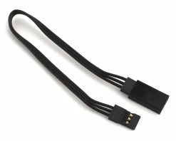 Ruddog 150mm Receiver Extension Wire W/JR Plug (Black)