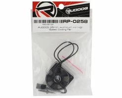 Ruddog 35mm Aluminum HV High-Speed Cooling Fan (Black) -Futaba Shop rdgrp 0258 2