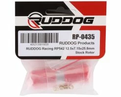 Ruddog RP542 12.5x7.15x25.8mm Stock Rotor -Futaba Shop rdgrp 0435 2