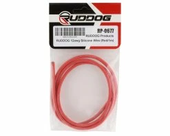 Ruddog Red Silicone Wire (1 Meter) (12AWG) -Futaba Shop rdgrp 0677 1