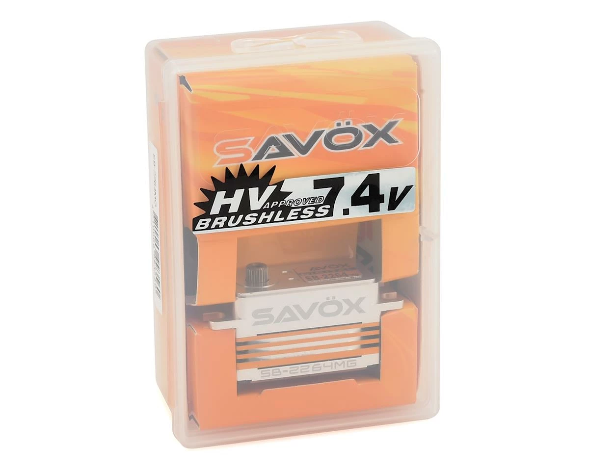 Savox SB-2264MG Low Profile Digital "High Speed" Brushless Metal Gear Servo (High Voltage) 5 Savox SB-2264MG Low Profile Digital "High Speed" Brushless Metal Gear Servo (High Voltage) - Image 3