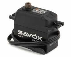 Savox SB-2271SG "High Speed" Black Edition Brushless Steel Gear Digital Servo (High Voltage)