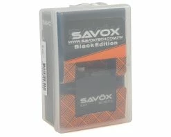 Savox SC-1257TG Black Edition "Super Speed" Titanium Gear Servo -Futaba Shop sav sc 1257tg be 2