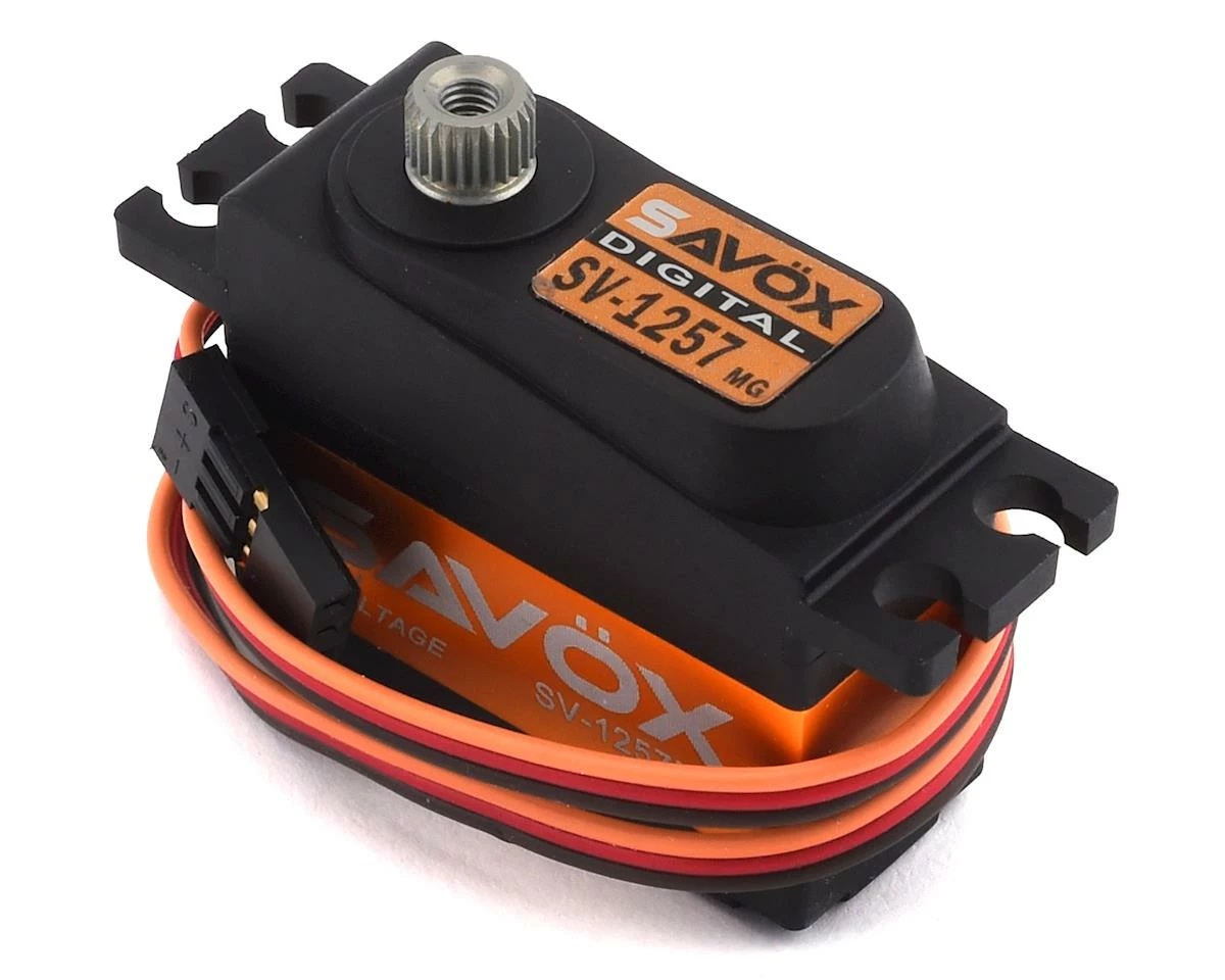 Savox SV-1257MG "Hi Speed" Mini Digital Servo (High Voltage) 3 Savox SV-1257MG "Hi Speed" Mini Digital Servo (High Voltage)