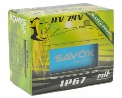 Savox SW-0240MG "Super Speed" Waterproof Digital 1/5 Scale Servo (High Voltage) -Futaba Shop sav sw 0240mg 2