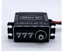 Reefs RC Triple7 14V Programable High Torque Steel Gear Digital Servo (High Voltage) -Futaba Shop sehreefs777 3