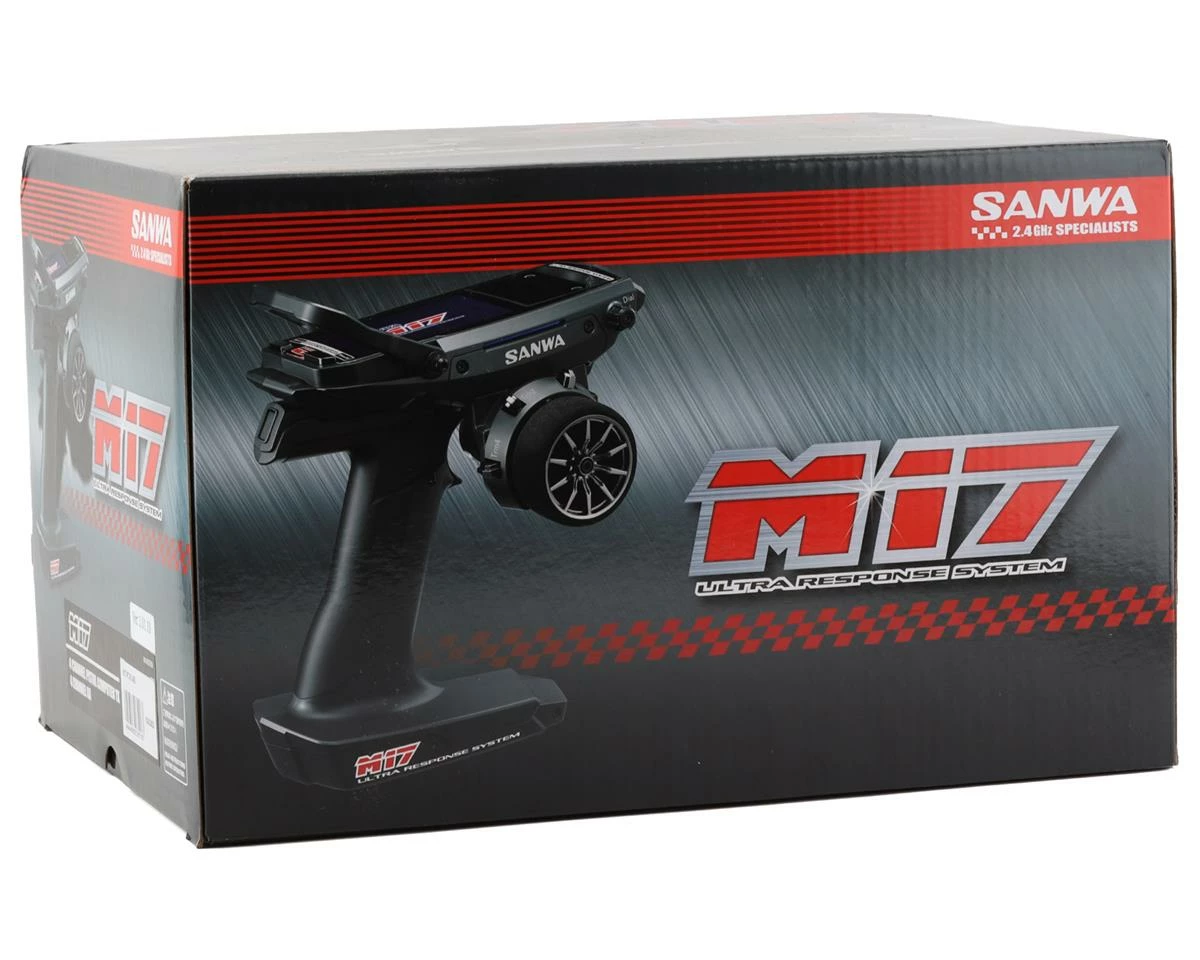 Sanwa/Airtronics M17 FH5 4-Channel 2.4GHz Radio System W/RX-493 Receiver 6 Sanwa/Airtronics M17 FH5 4-Channel 2.4GHz Radio System W/RX-493 Receiver - Image 4