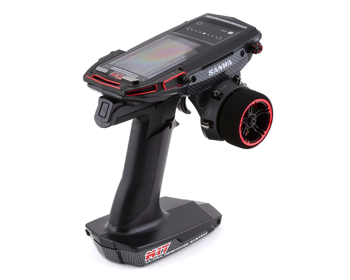 Sanwa/Airtronics Limited Edition M17 FH5 4-Channel 2.4GHz Radio System (Red) W/RX-493 Receiver 3 Sanwa/Airtronics Limited Edition M17 FH5 4-Channel 2.4GHz Radio System (Red) W/RX-493 Receiver
