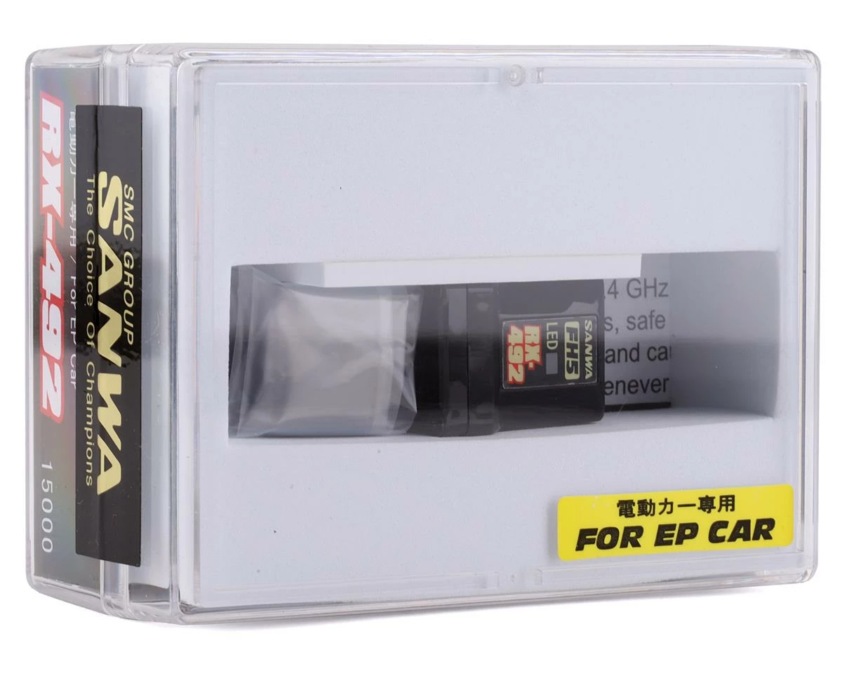 Sanwa/Airtronics RX-492 2.4GHz 4-Channel FHSS5 SSL Telemetry Receiver 5 Sanwa/Airtronics RX-492 2.4GHz 4-Channel FHSS5 SSL Telemetry Receiver - Image 3