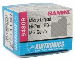 Sanwa/Airtronics 94809 Micro Metal Gear Digital Rudder Servo -Futaba Shop snw107a53612a 2