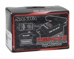 Sanwa/Airtronics PGS-CX II Hi-Torque Programmable Servo (High Voltage) -Futaba Shop snw107a54525a 2