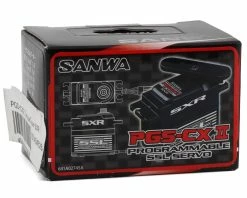 Sanwa/Airtronics PGS-CX II Hi-Torque Programmable Servo (High Voltage) 7 Sanwa/Airtronics PGS-CX II Hi-Torque Programmable Servo (High Voltage) -Futaba Shop snw107a54526a 2