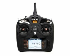 Spektrum RC NX6 2.4GHz DSMX 6-Channel Radio System W/AR6610T Receiver