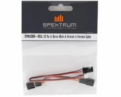 Spektrum RC XL2 V2 Receiver To Servo Male & Female To Female Cable -Futaba Shop spma3066 1