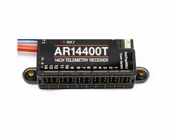 Spektrum RC AR14400T 14-Channel DSMX PowerSafe Telemetry Receiver -Futaba Shop spmar14400t 7