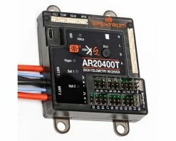 Spektrum RC AR20400T 20-Channel DSMX PowerSafe Telemetry Receiver -Futaba Shop spmar20400t 8
