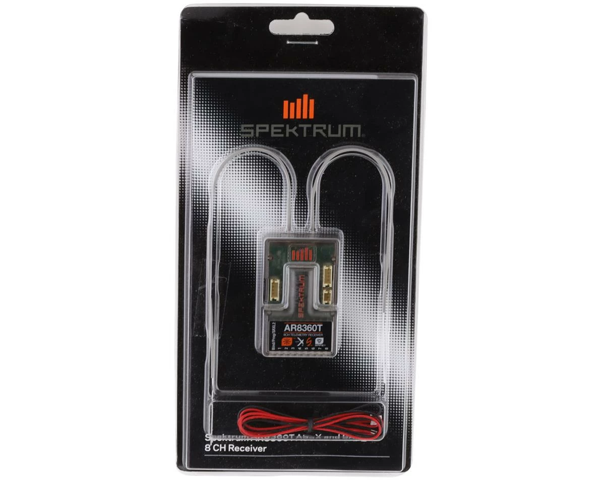 Spektrum RC AR8360T DSMX 8-Channel AS3X & SAFE Telemetry Receiver 5 Spektrum RC AR8360T DSMX 8-Channel AS3X & SAFE Telemetry Receiver - Image 3