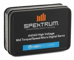 Spektrum RC A4040 MT/HS Micro Metal Gear Servo (High Voltage) -Futaba Shop spmsa4040 2