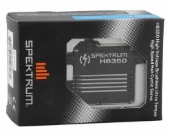 Spektrum RC H6350 Ultra Torque High Speed Heli Cyclic HV Servo -Futaba Shop spmsh6350 2