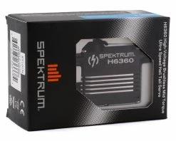 Spektrum RC H6360 HV Torque Ultra Speed Brushless Tail Servo -Futaba Shop spmsh6360 2