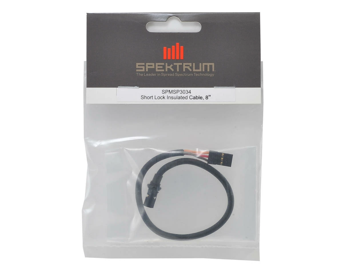 Spektrum RC Locking Insulated Servo Cable (8") 4 Spektrum RC Locking Insulated Servo Cable (8") - Image 2