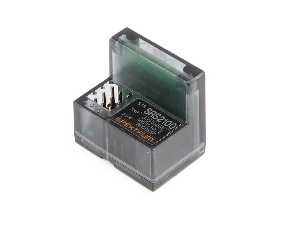 Spektrum RC 2100 Micro 3-Channel DSMR Race Surface Receiver W/Internal Antenna 3 Spektrum RC 2100 Micro 3-Channel DSMR Race Surface Receiver W/Internal Antenna