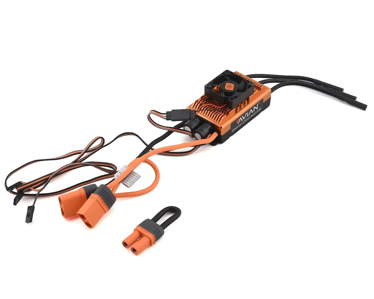 Spektrum RC Avian 120 Amp Brushless Smart ESC 3 Spektrum RC Avian 120 Amp Brushless Smart ESC