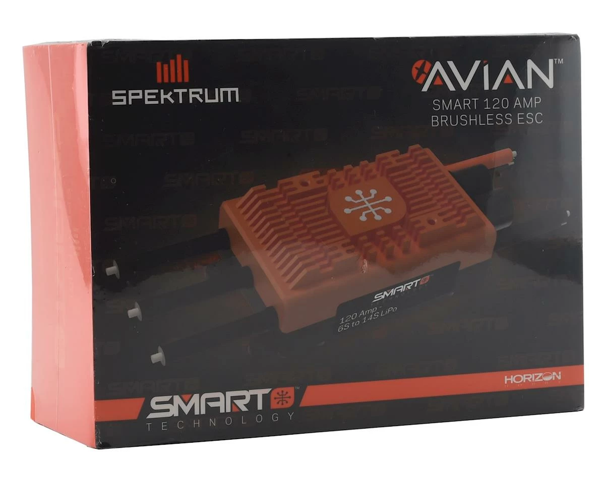 Spektrum RC Avian 120 Amp Brushless Smart ESC 4 Spektrum RC Avian 120 Amp Brushless Smart ESC - Image 2